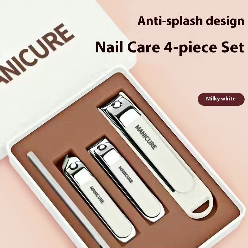 United States Nail Clippers Set CHF Anti-Splash Carbon Steel Assorted Colors - Teleplus united states chf nail clippers