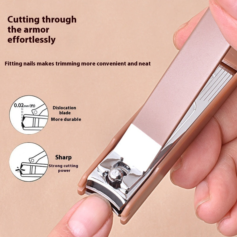 United States Nail Clippers Set CHF Anti-Splash Carbon Steel Assorted Colors - Teleplus united states chf nail clippers