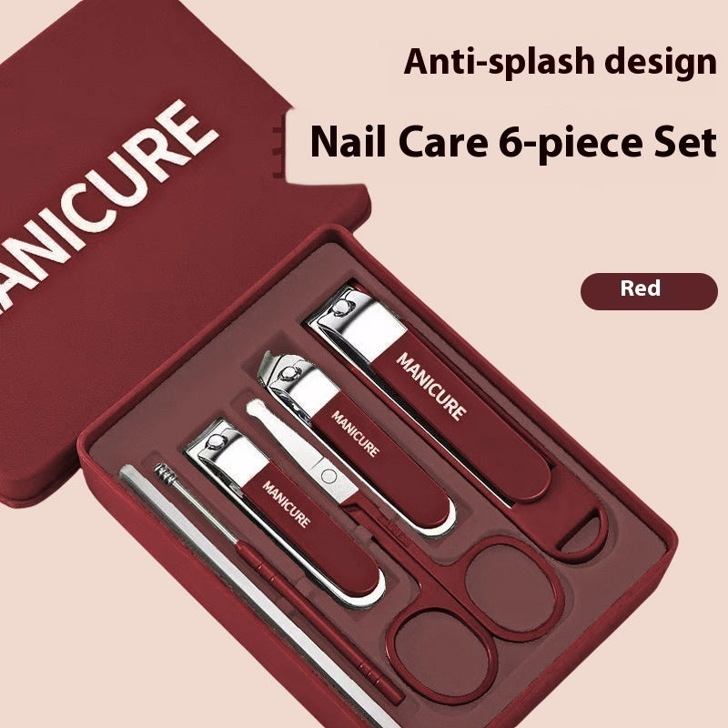 United States Nail Clippers Set CHF Anti-Splash Carbon Steel Assorted Colors - Teleplus united states chf nail clippers