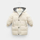 United States Padded Jacket with Polyester Hooded Thick Fabric - united states chf padded jacket