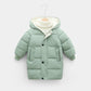 United States Padded Jacket with Polyester Hooded Thick Fabric - united states chf padded jacket