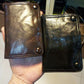 United States RFID Wallet with 8 Card Slots and Photo Holders - for Boys Made of Tanned Cow Leather Bliss united states