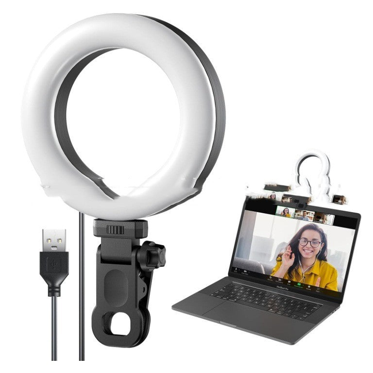 Universal 6-inch Fill Light Clip for Phone Camera and Live Video - Teleplus mobile phone camera light live video