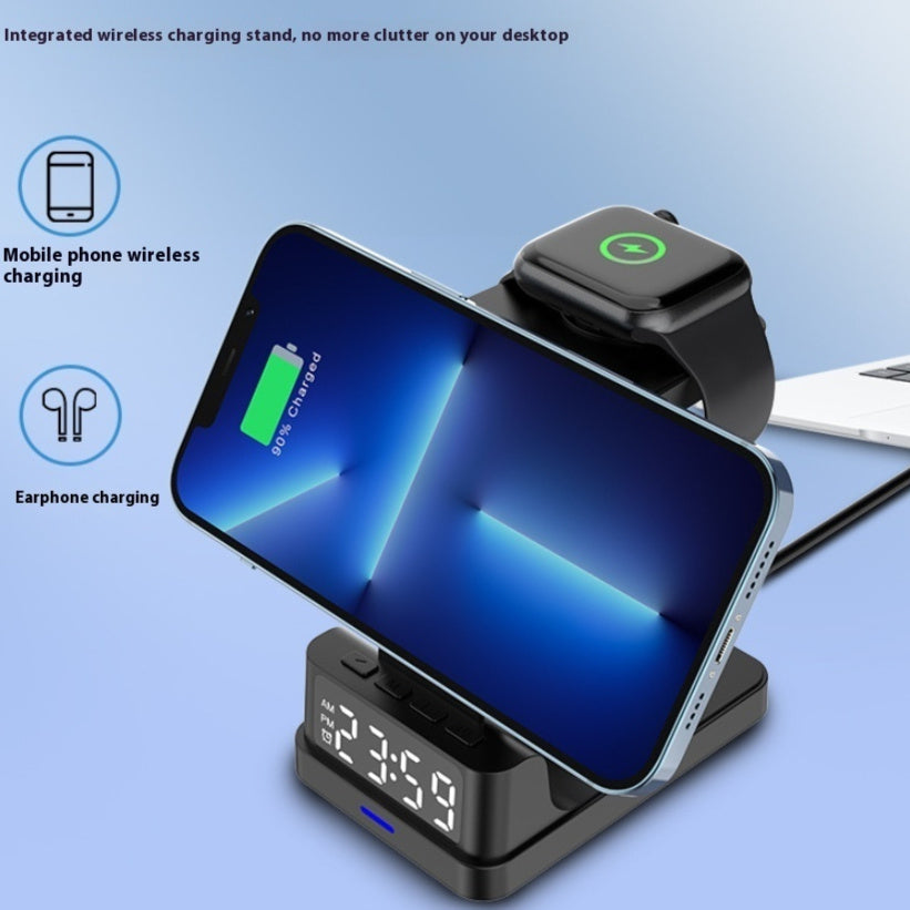 Universal 9V 3A USB-C Wireless Charger for United States and CHF - Charge Like a Pro with Our Clocky Magician Gadget