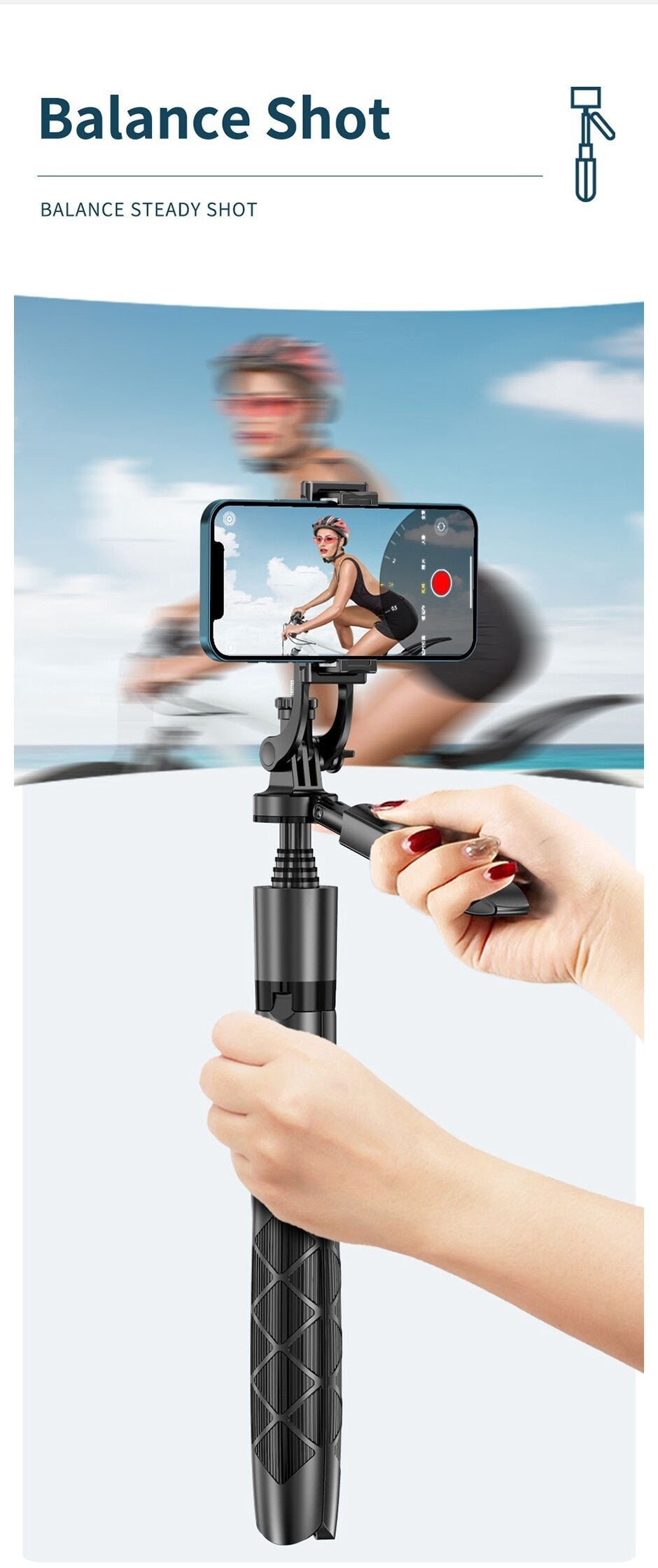 Universal Alloy Stand Set for Selfie Stick Double and Single Light Versions in the United States - Teleplus US selfie