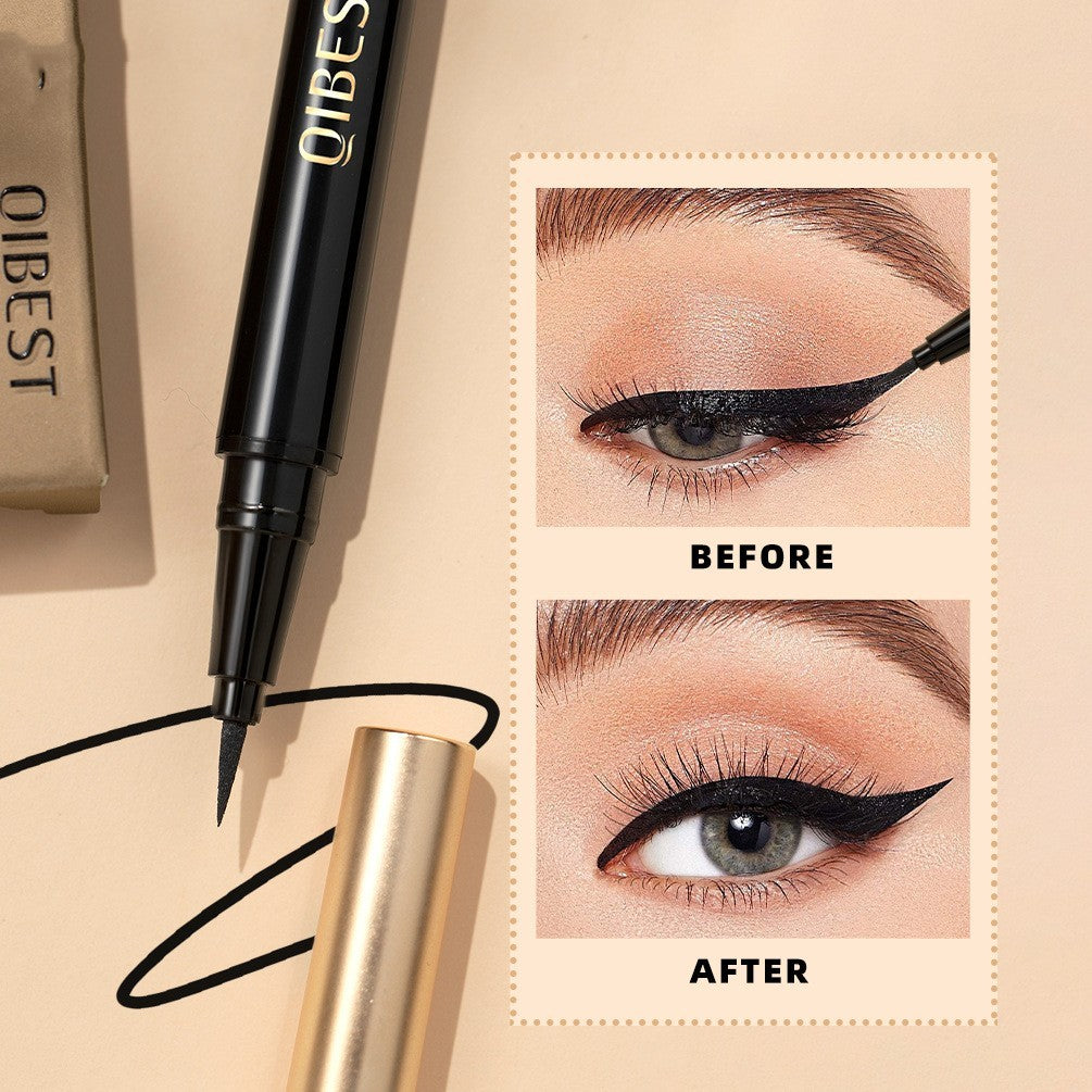Universal Black Liquid Eyeliner Pen for Day and Evening Makeup - Teleplus liquid eyeliner pen teleplus universal black