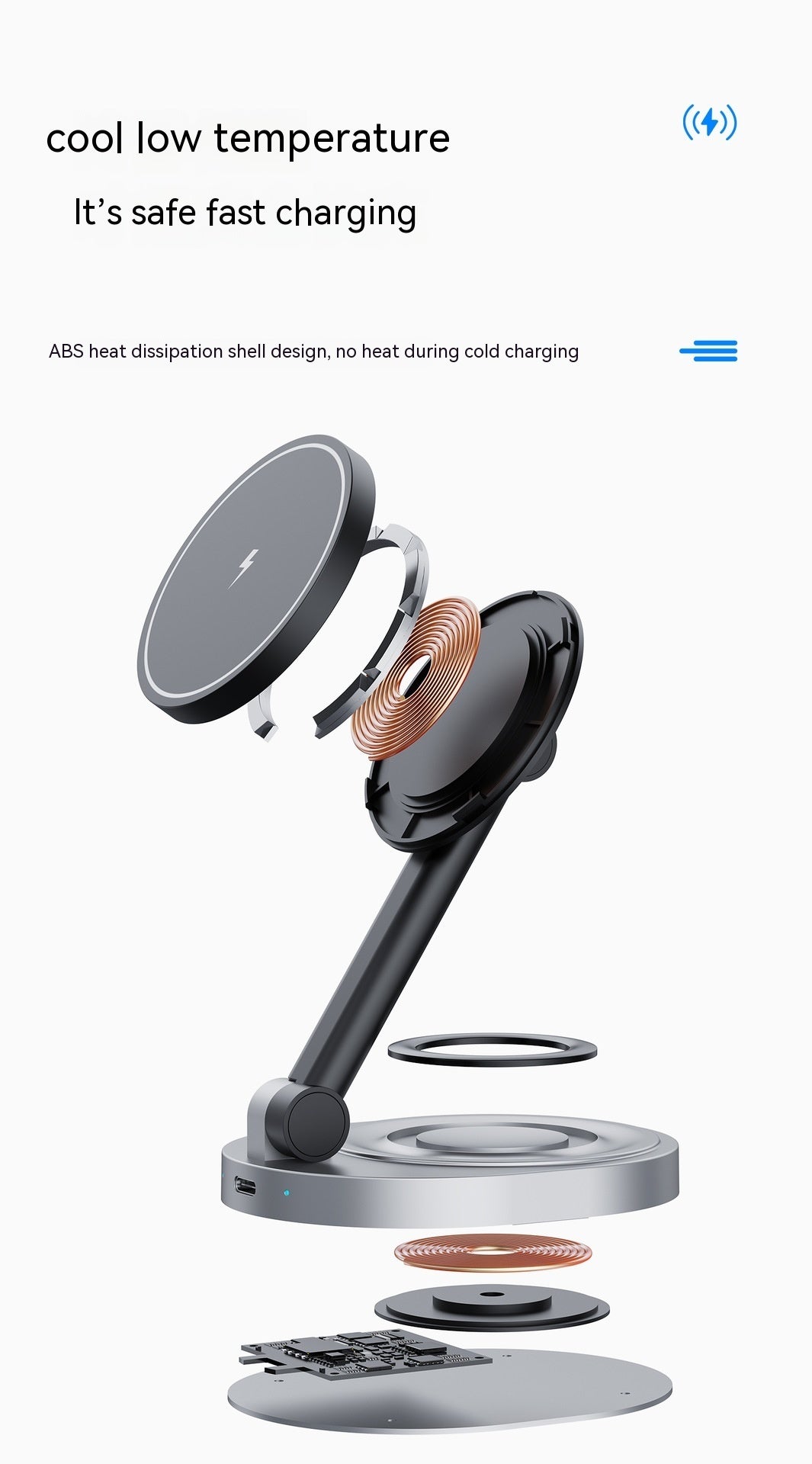 Universal Black USB Charging QC3.0 for United States and CHF Devices - Fold It Snap Charge It: Magically Yours united