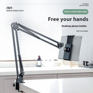 Universal Cantilever Mobile Phone and Tablet Lazy Desktop Mount Bracket - Teleplus cantilever mobile phone tablet lazy