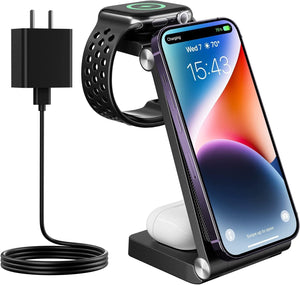Universal Charging Kit for United States and CHF Devices with US Plug - Charge Like a Wizard This Magic Three-in-One