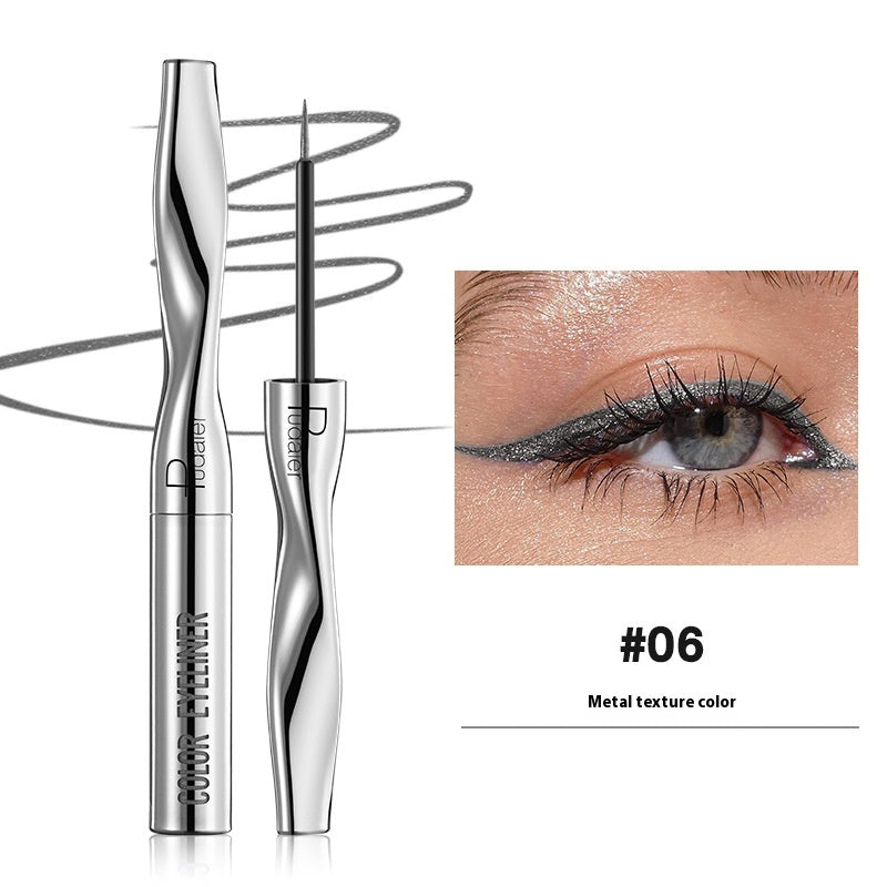 Universal Color Eyeliner Makeup Waterproof Quick-Drying for All Skin Types - Teleplus color eyeliner makeup waterproof