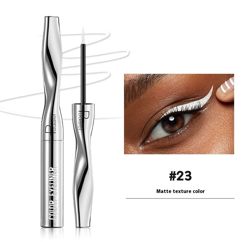 Universal Color Eyeliner Makeup Waterproof Quick-Drying for All Skin Types - Teleplus color eyeliner makeup waterproof