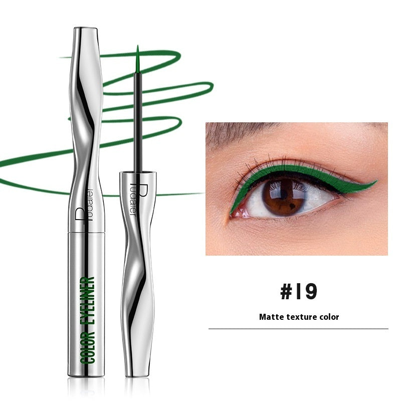 Universal Color Eyeliner Makeup Waterproof Quick-Drying for All Skin Types - Teleplus color eyeliner makeup waterproof