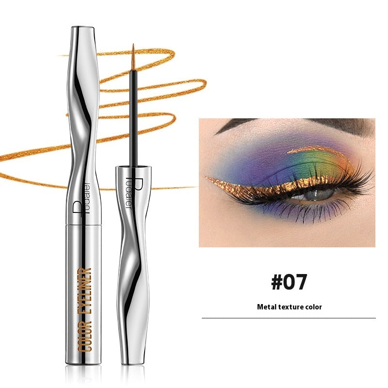 Universal Color Eyeliner Makeup Waterproof Quick-Drying for All Skin Types - Teleplus color eyeliner makeup waterproof