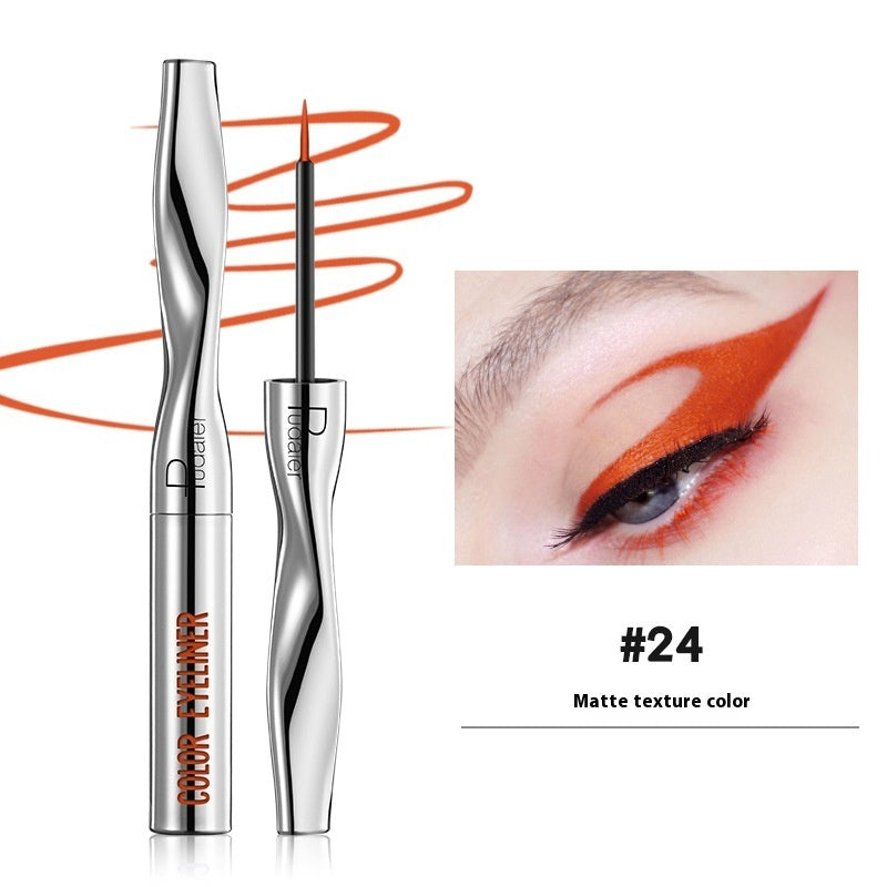 Universal Color Eyeliner Makeup Waterproof Quick-Drying for All Skin Types - Teleplus color eyeliner makeup waterproof