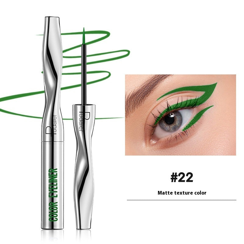 Universal Color Eyeliner Makeup Waterproof Quick-Drying for All Skin Types - Teleplus color eyeliner makeup waterproof