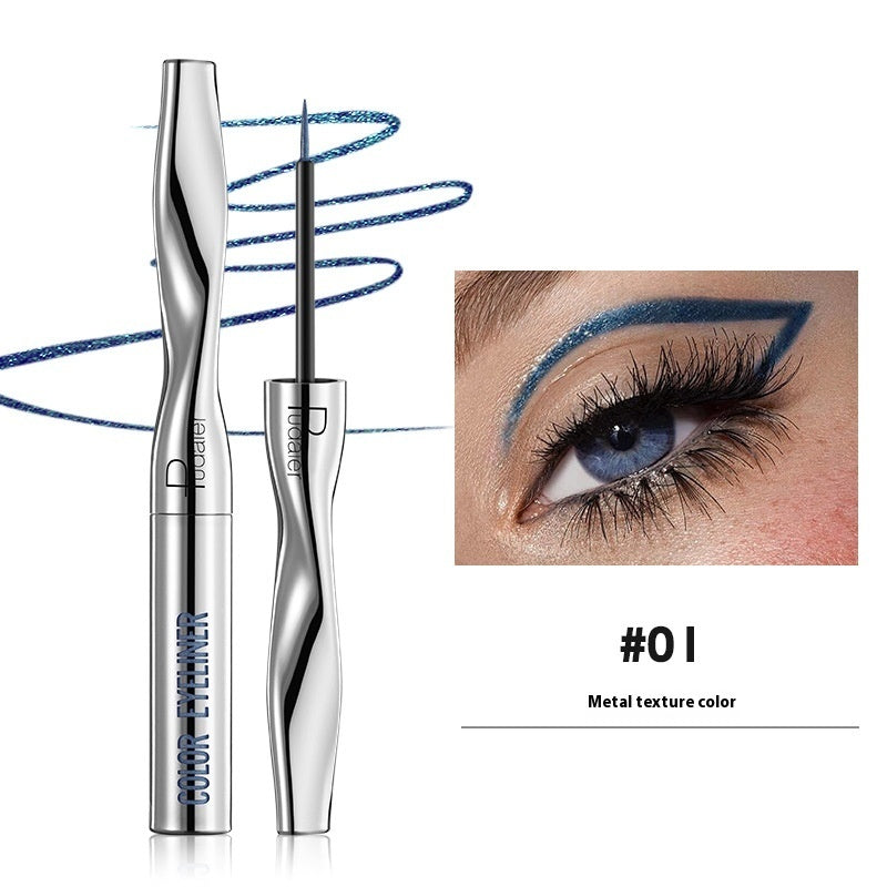 Universal Color Eyeliner Makeup Waterproof Quick-Drying for All Skin Types - Teleplus color eyeliner makeup waterproof