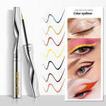 Universal Color Eyeliner Makeup Waterproof Quick-Drying for All Skin Types - Teleplus color eyeliner makeup waterproof