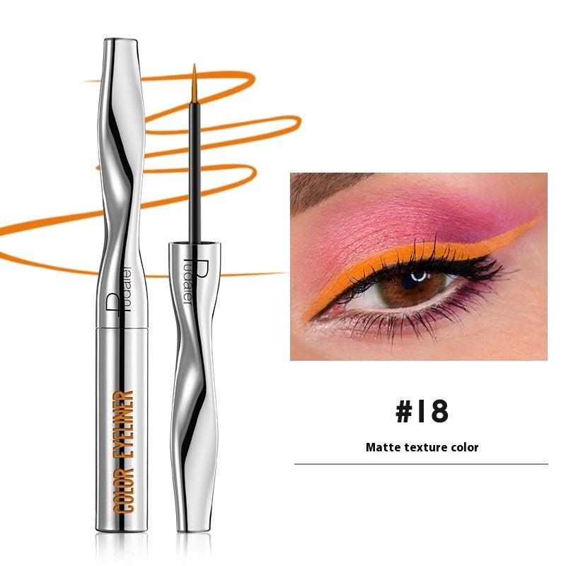 Universal Color Eyeliner Makeup Waterproof Quick-Drying for All Skin Types - Teleplus color eyeliner makeup waterproof