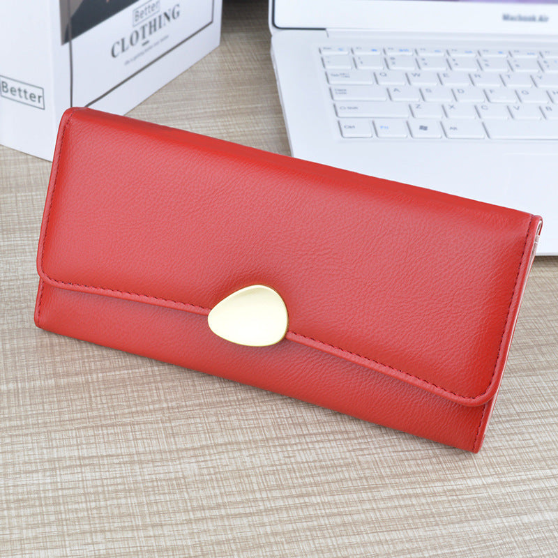 Universal Daily Wallet with Solid Color Polyester Lining for United States Buyers - Chic Women Who Misplace Their Cash