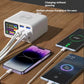 Universal Digital Display Charger for United States with Yes Output CHF - Charge Like a Wizard USB Multi-port Magic