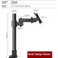 Universal Display Bracket for 14-27 Inch Monitors Clipped Table Stand - Teleplus universal display bracket
