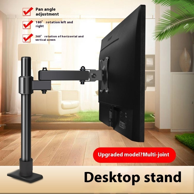 Universal Display Bracket for 14-27 Inch Monitors Clipped Table Stand - Teleplus universal display bracket