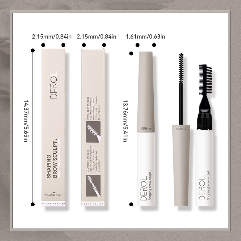 Universal DR059 Eyebrow Gel for Hair Styling and Waterproof - Teleplus eyebrow hair styling cream waterproof