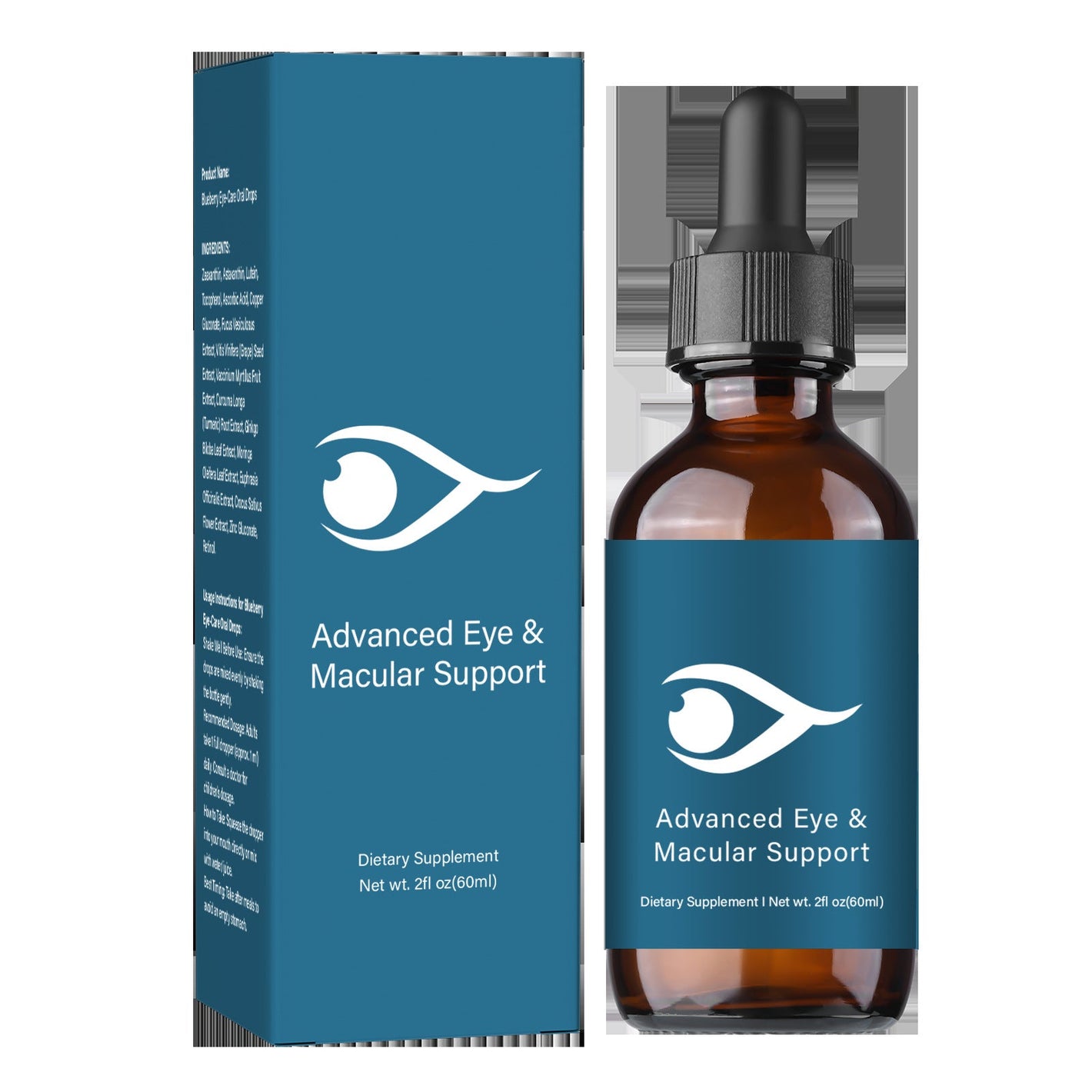 Universal Eye Care Drops 60ml Lubricant for Dry Eyes Men Women - Teleplus eye care oral