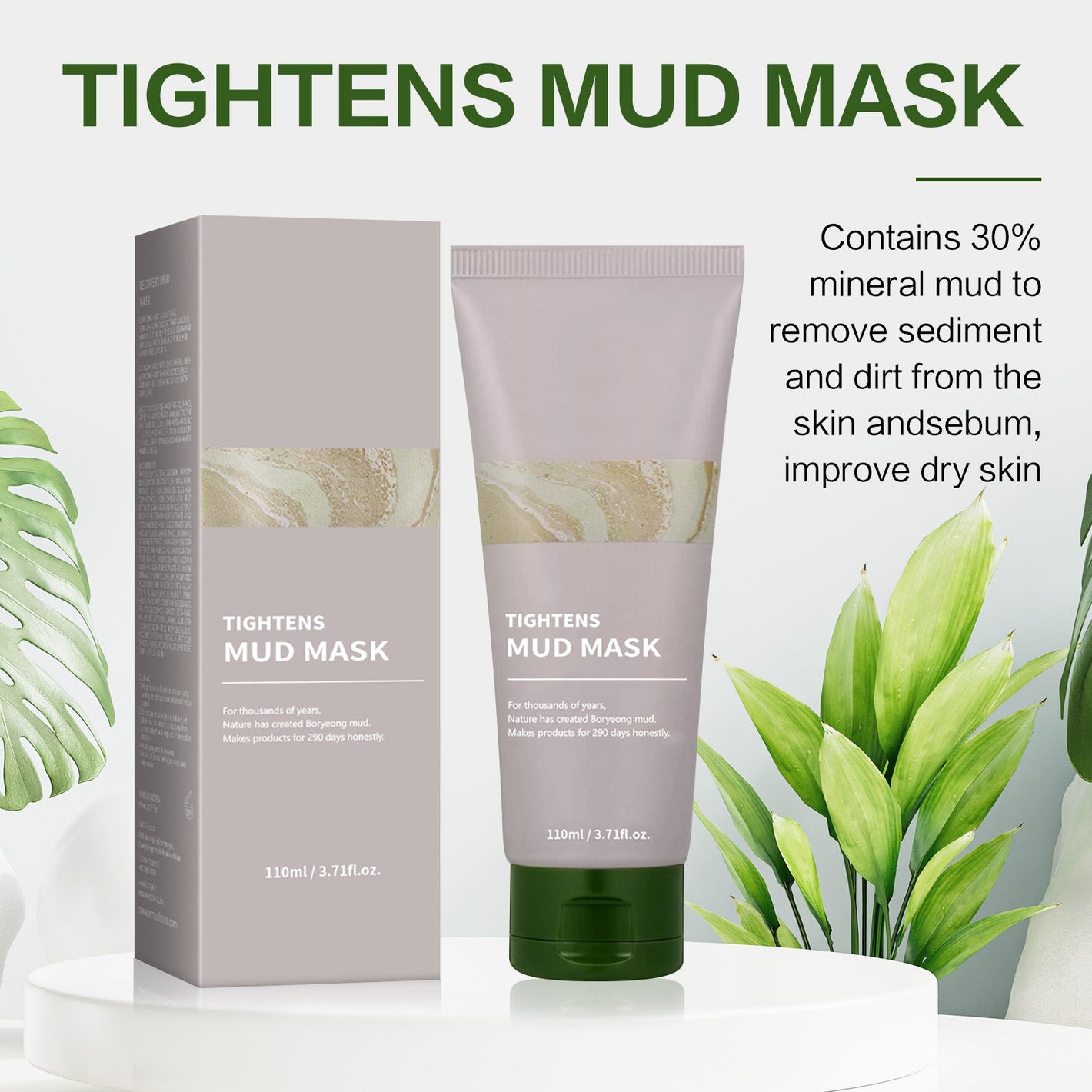 Universal Facial Cleaning Compound Mask Deep Moisturizing for All Skin Types - Teleplus facial cleaning compound mask