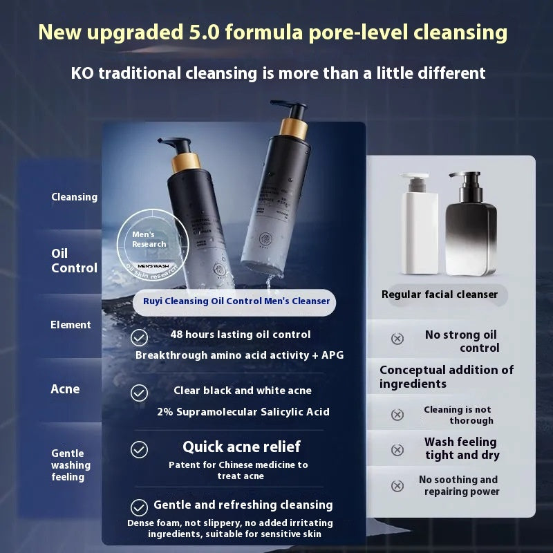 Universal Facial Cleanser with Skin-Friendly Formula 150ml - facial cleanser