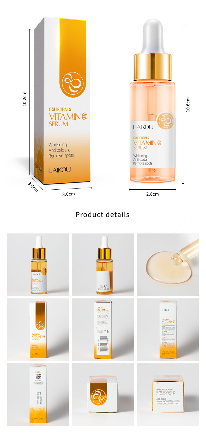 Universal Facial Essence Serum for Skin Care Hydration and Brightening - Teleplus