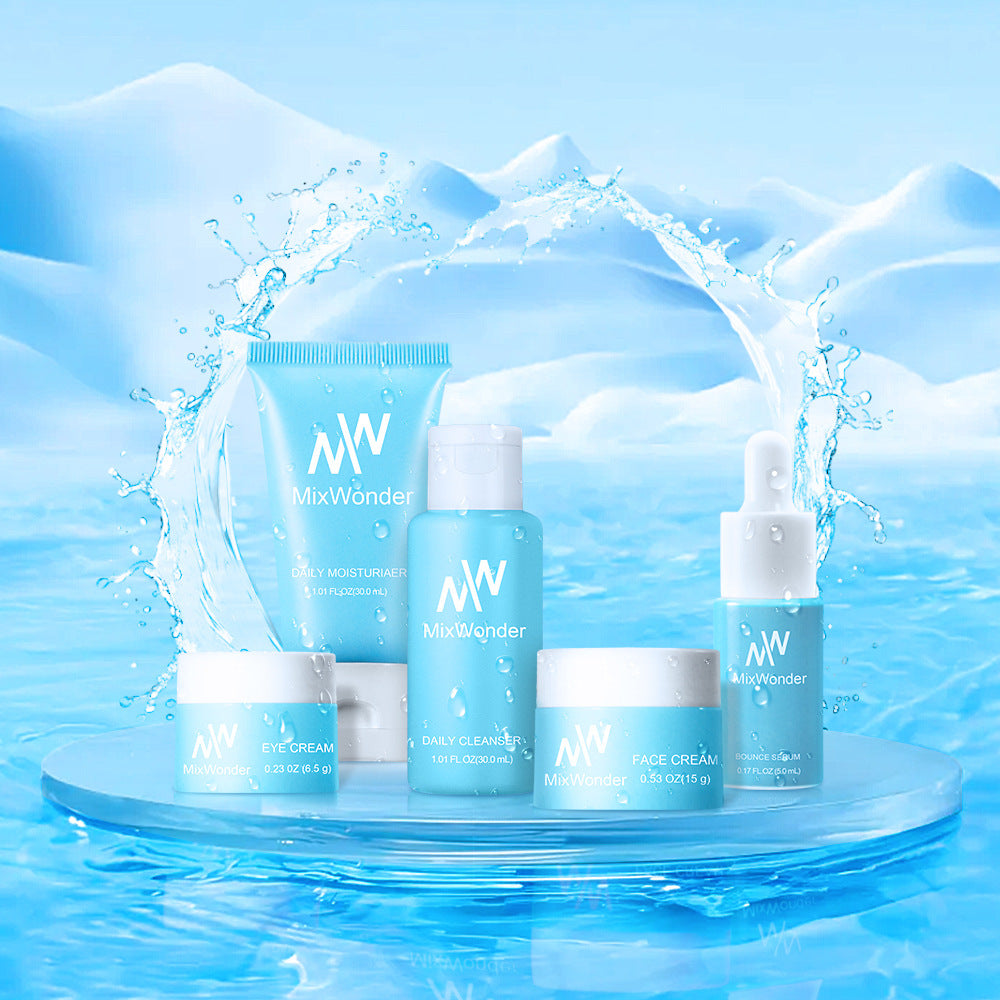 Universal Facial Skin Care Set for Face and Body Beauty Routine - Teleplus universal facial skin care set