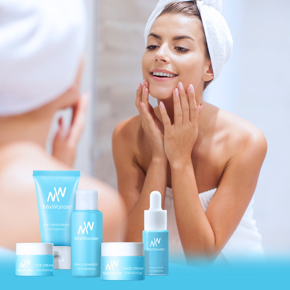 Universal Facial Skin Care Set for Face and Body Beauty Routine - Teleplus universal facial skin care set