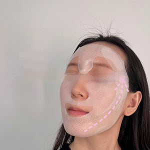 Universal French Pattern Lifting Facial and Eye Masks for All Skin Types - Teleplus french pattern lifting fade