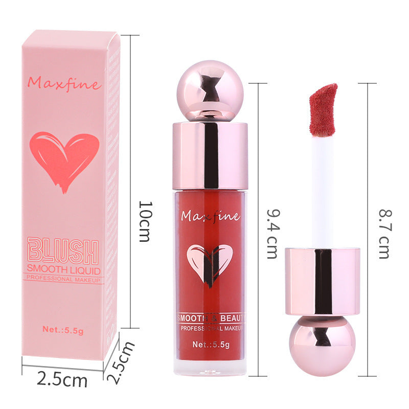 Universal Makeup Liquid Blush for Natural Highlight and Lipstick - Teleplus makeup liquid blush highlight natural