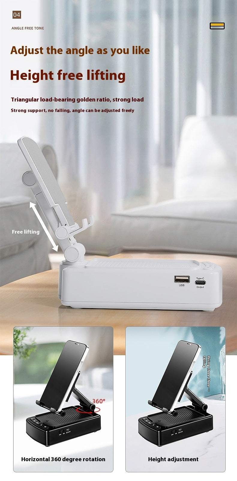 Universal Plastic Packing Bracket for Multifunctional Tablets in the United States - Teleplus united states chf