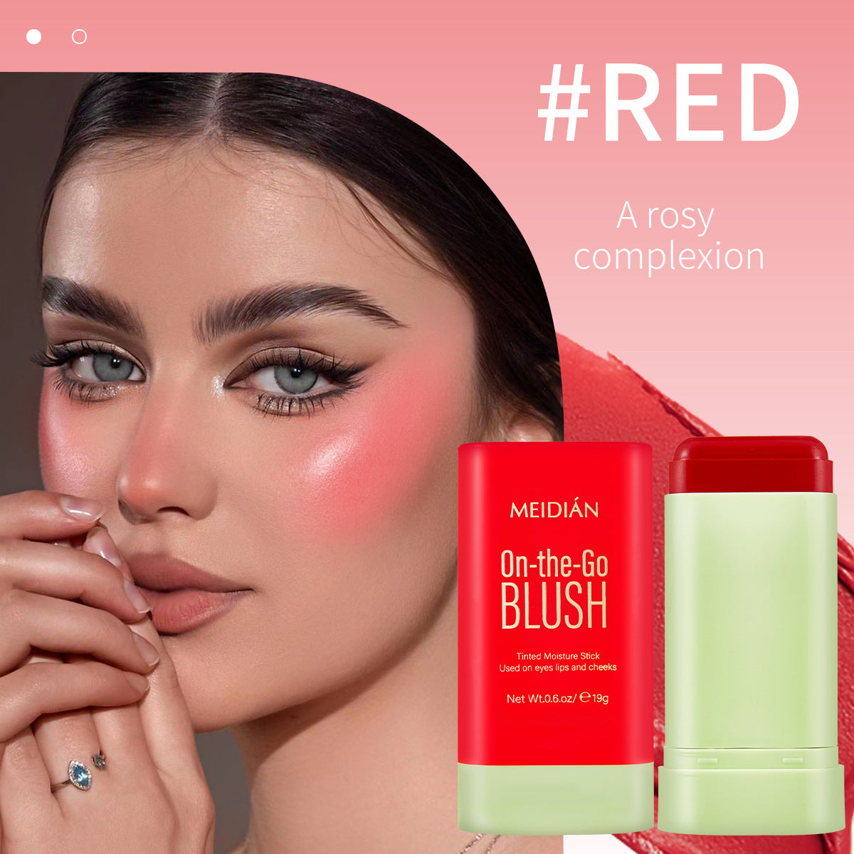 Universal Rouge Blusher Makeup for Natural Nude and Classic Looks - Teleplus rouge blusher makeup natural nude