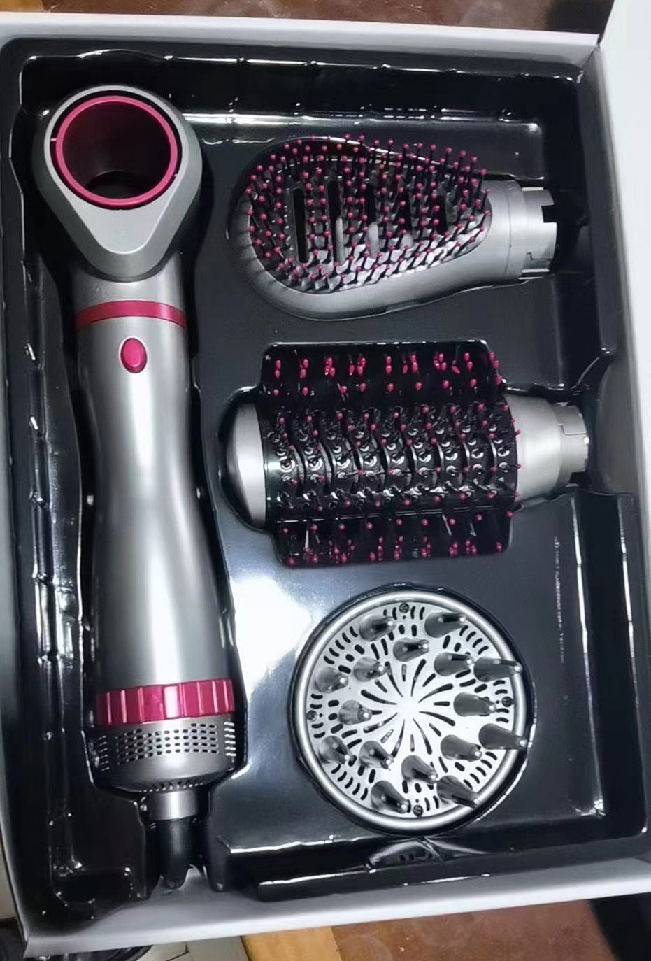 Universal Shell PA Nylon Motor for Hot Air Comb Multifunctional Four US Standards - Teleplus hot air comb