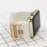 Universal Silicone Leather Strap Decorative Ring - Universal Silicone Leather Strap Decorative Ring Set