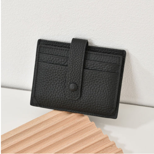 Universal Solid Color Casual Wear for Men and Women in Multiple Shades - Ultra-thin Card Holder Stylish Minimalists