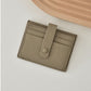 Universal Solid Color Casual Wear for Men and Women in Multiple Shades - Ultra-thin Card Holder Stylish Minimalists