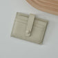 Universal Solid Color Casual Wear for Men and Women in Multiple Shades - Ultra-thin Card Holder Stylish Minimalists