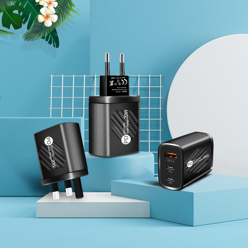 Universal USB Charger for United States and Euro Outlets with Lithium Battery - Charge Like a Pro No Indication