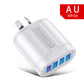 Universal USB Plastic Charger for United States and Europe with Swiss CHF CH 60g - Single-Port Fast All Your Needs