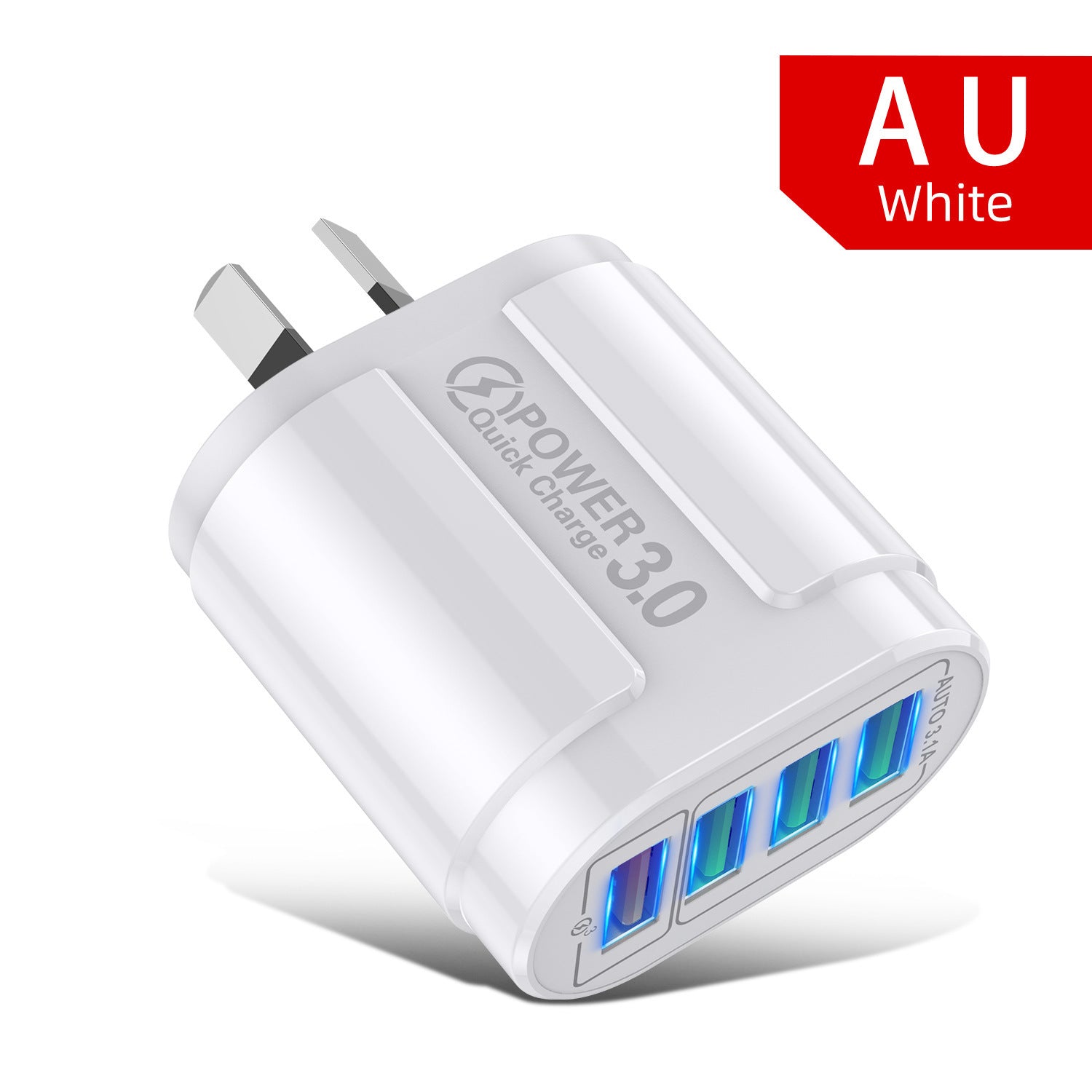 Universal USB Plastic Charger for United States and Europe with Swiss CHF CH 60g - Single-Port Fast All Your Needs