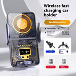 Universal Wireless Charging Car Phone Holder for Smart Navigation Phones - Teleplus smart navigation phone holder car