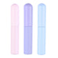 Upgrade Q Soft Portable Silicone Lip Brush with Lidded Handle in Lilac or Peach Pink - upgrade q soft portable silicone
