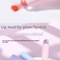 Upgrade Q Soft Portable Silicone Lip Brush with Lidded Handle in Lilac or Peach Pink - upgrade q soft portable silicone