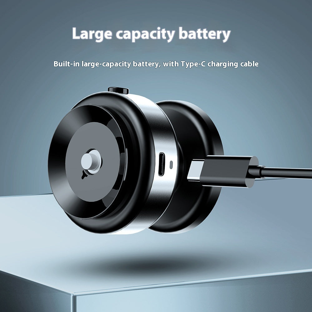 Upgraded Car Phone Holder Magnetic Vacuum Adsorption 15W Silver Black - upgraded car phone holder magnetic vacuum