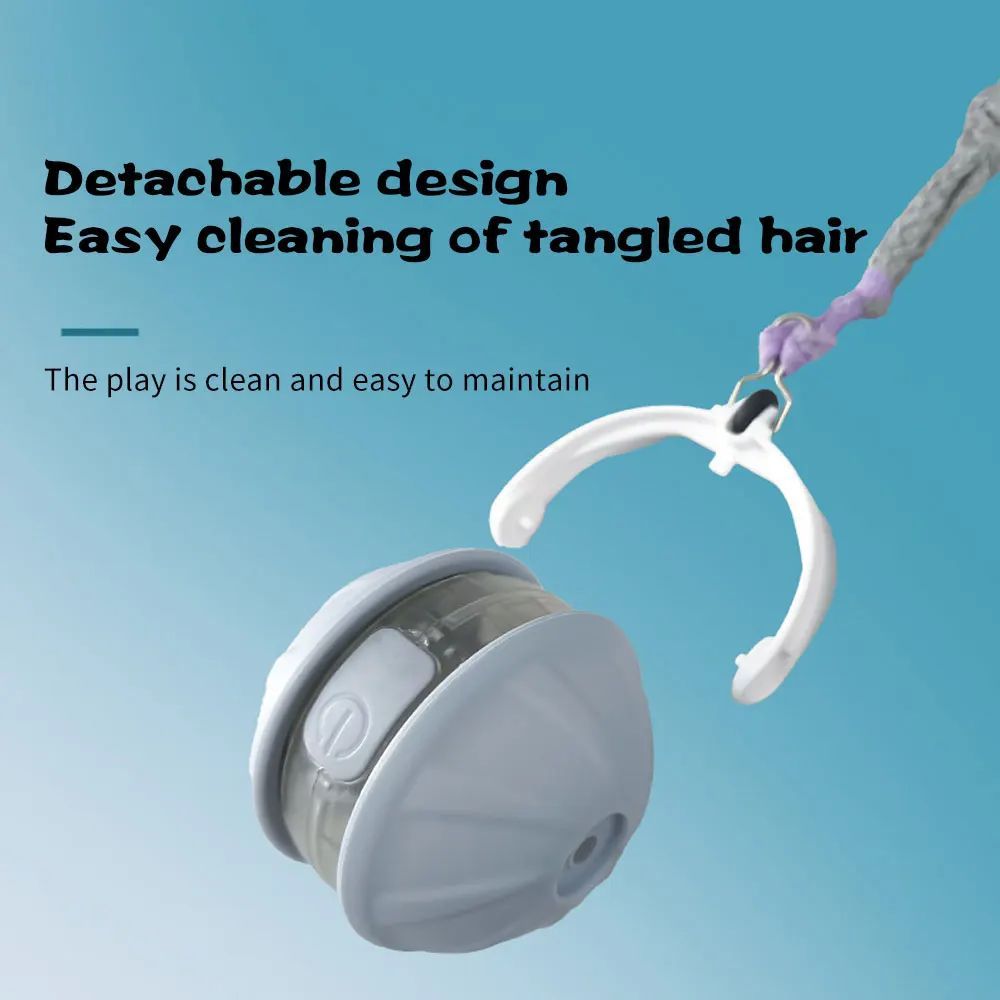 Upgraded Cat Toy Ball with Irregular Motion and Multiple Working Modes - Intelligent Mode Teleplus working mode toy